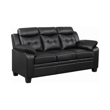 Coaster Finley Tufted Upholstered Sofa Black Model 506551