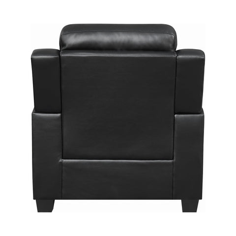 Coaster Finley Tufted Upholstered Chair Black Model 506553