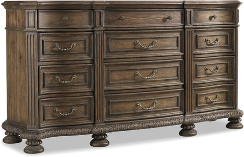 Hooker Furniture Bedroom Rhapsody Twelve Drawer Dresser