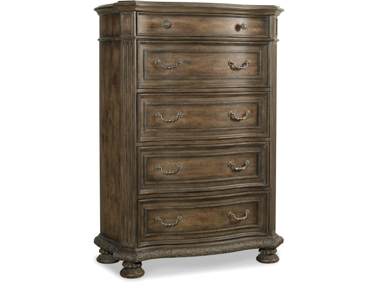 Hooker Furniture Bedroom Rhapsody Five Drawer Chest