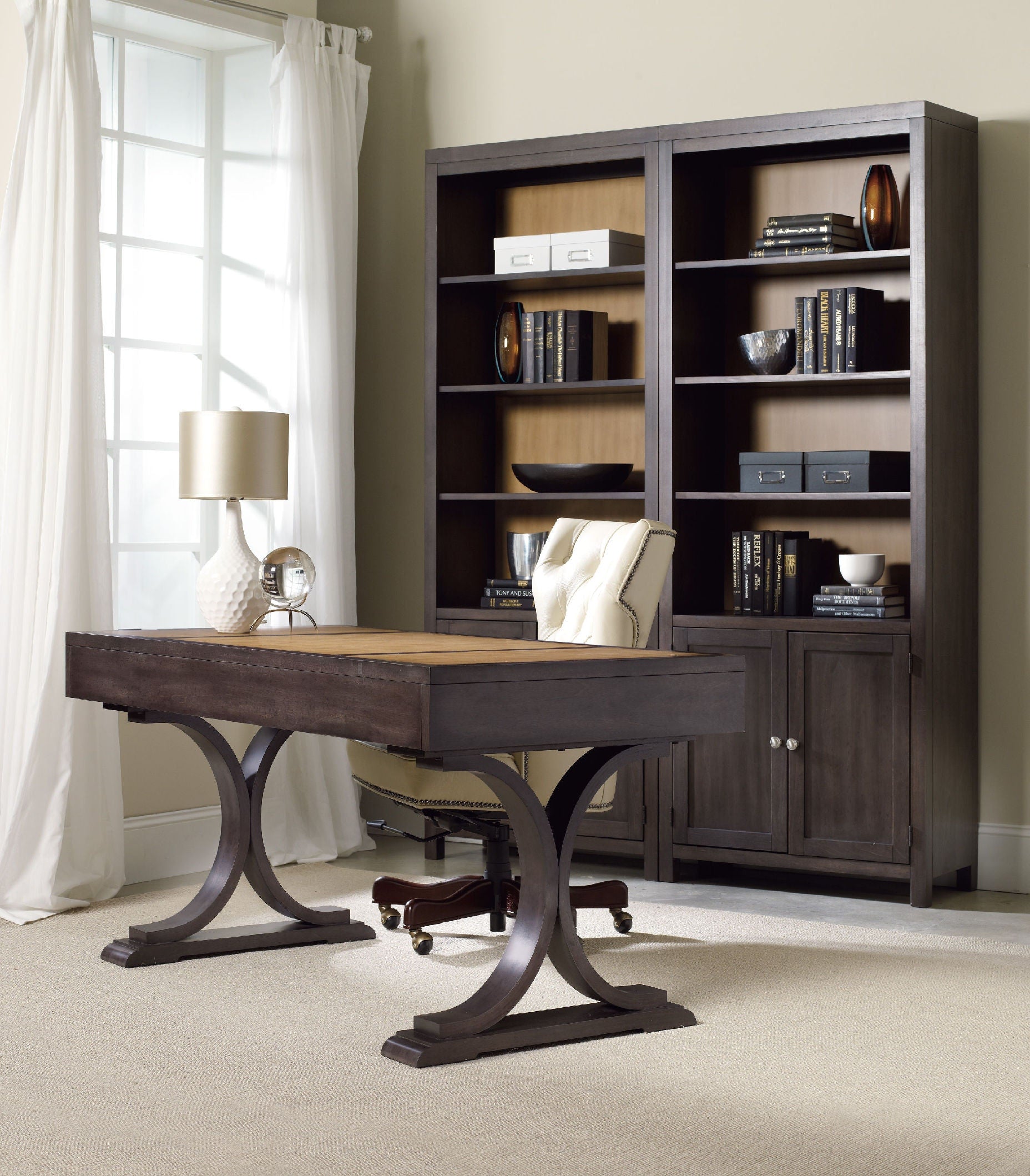 Hooker Furniture Home Office South Park Bunching Bookcase