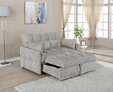 Coaster Cotswold Tufted Cushion Sleeper Sofa Bed Beige Model 508307
