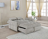 Coaster Cotswold Tufted Cushion Sleeper Sofa Bed Beige Model 508307