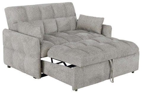 Coaster Cotswold Tufted Cushion Sleeper Sofa Bed Beige Model 508307