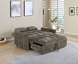 Coaster Cotswold Tufted Cushion Sleeper Sofa Bed Brown Model 508308