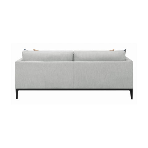 Coaster Apperson Cushioned Back Sofa Light Grey Model 508681