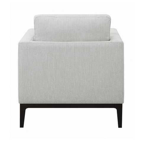 Coaster Apperson Cushioned Back Arm Chair Light Grey Model 508683