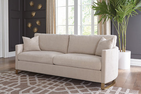 Coaster Corliss Upholstered Arched Arms Sofa Beige Model 508821
