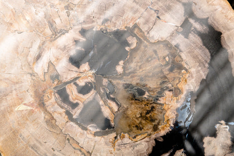 Classic Home Merlin Accent Table  Black & White Model 51000006