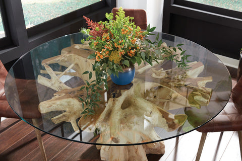 Classic Home Willow Dining Table 60" Natural Model 51000031
