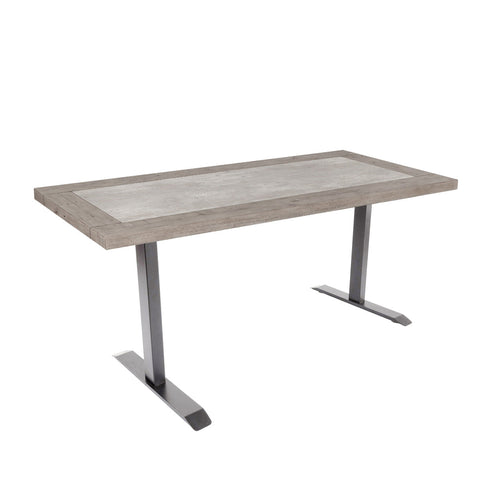 Classic Home Scottsdale 65" Power Adjustable Desk Gray Base Model 51005285