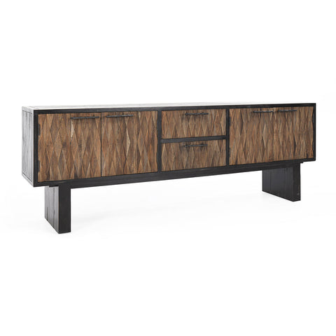 Classic Home Anton 2Dwr 4Dr Console Table Dark Model 51005290