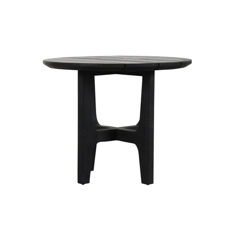 Classic Home Dawn 23.5" Outdoor Round Coffee Table Black Model 51005864