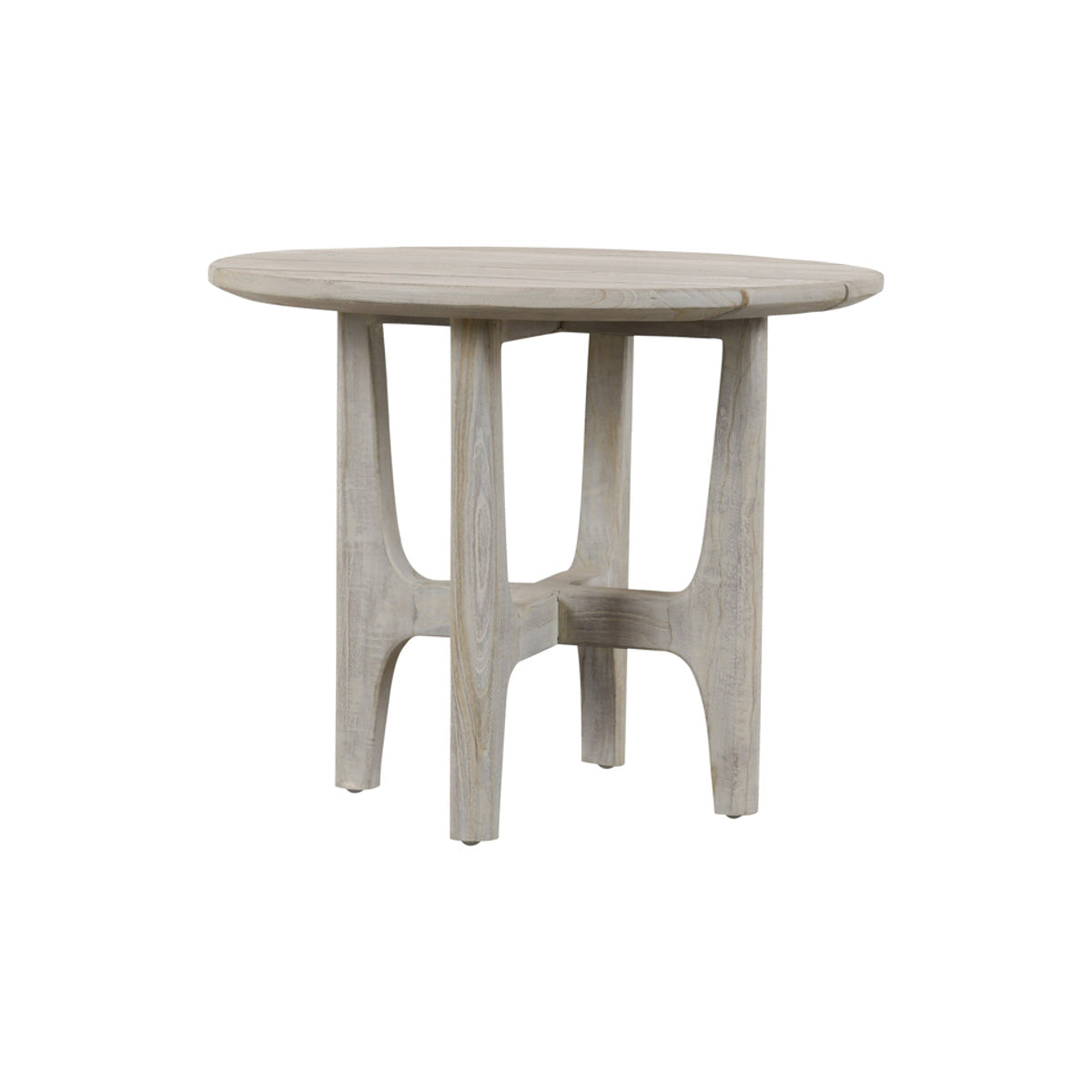 Classic Home Dawn 23.5" Outdoor Round Coffee Table Gray Model 51005865