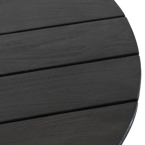 Classic Home Dawn 31.5" Outdoor Round Coffee Black Model 51005866