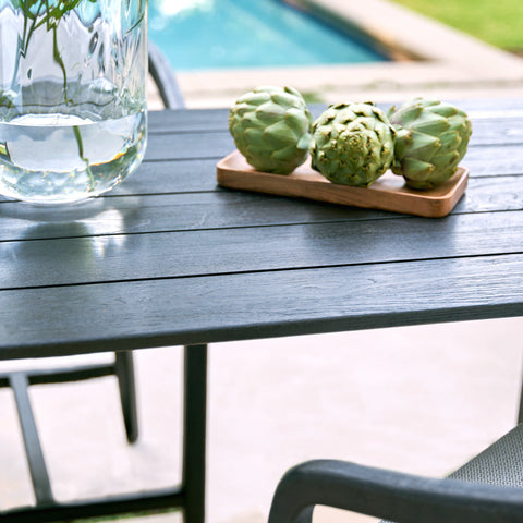 Classic Home Dawn 67" Outdoor Counter Table Black Model 51005870