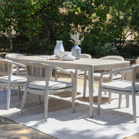 Classic Home Aria 86" Outdoor Dining Table Gray Model 51005873