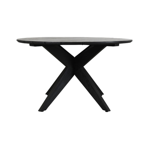 Classic Home Alameda 53" Outdoor Round Dining Table Black Model 51005875