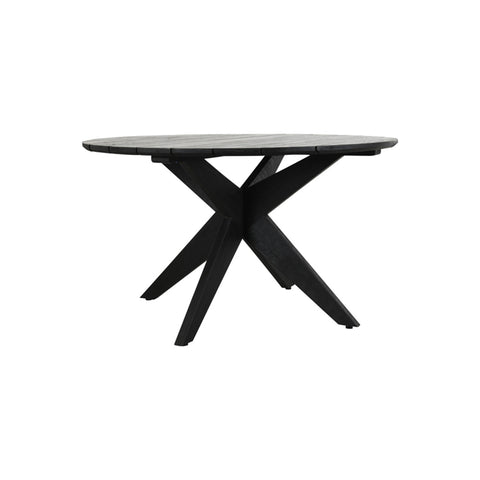 Classic Home Alameda 53" Outdoor Round Dining Table Black Model 51005875