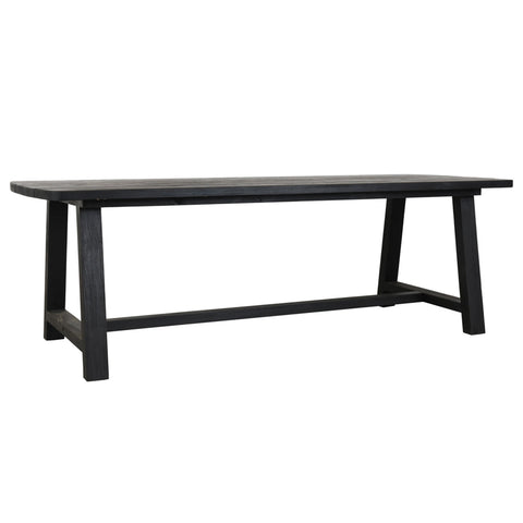 Classic Home Agnes 94" Outdoor Dining Table Black Model 51005876