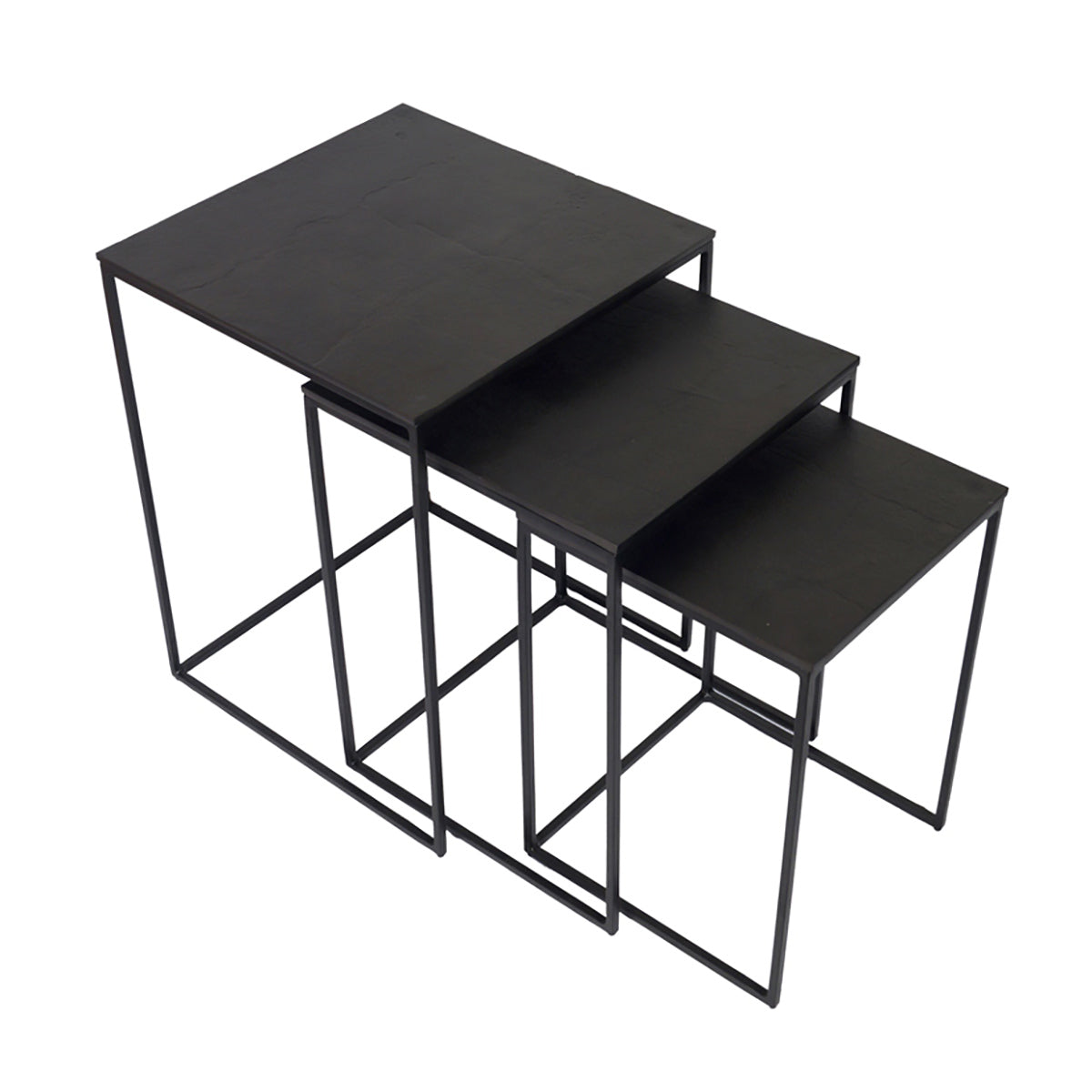Classic Home Mateo Accent Tables Set Of 3 Black Model 51011473