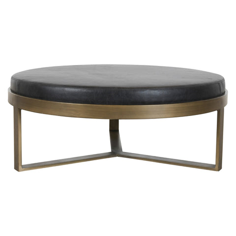 Classic Home Geneva 34" Round Coffee Table Black Model 51011611