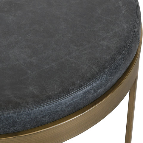 Classic Home Geneva 34" Round Coffee Table Black Model 51011611