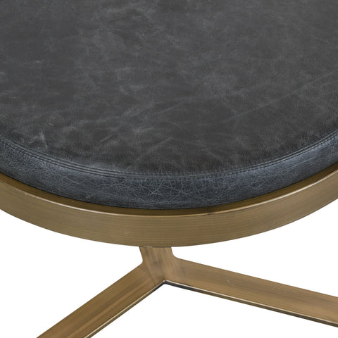 Classic Home Geneva 34" Round Coffee Table Black Model 51011611