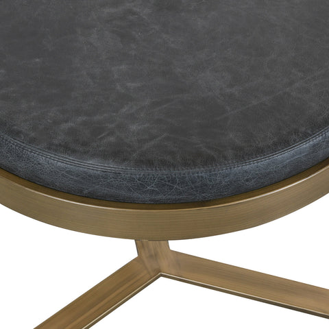 Classic Home Geneva 24" Round End Table Black Model 51011612