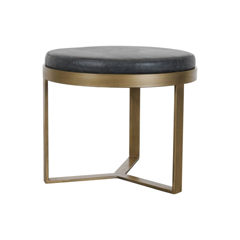 Classic Home Geneva 24" Round End Table Black Model 51011612