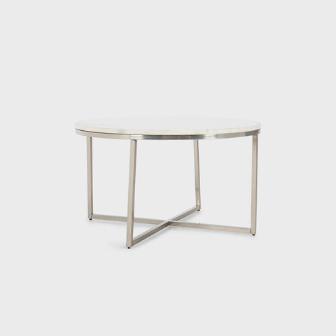 Classic Home Ramos 32" Round Coffee Table White Model 51011652