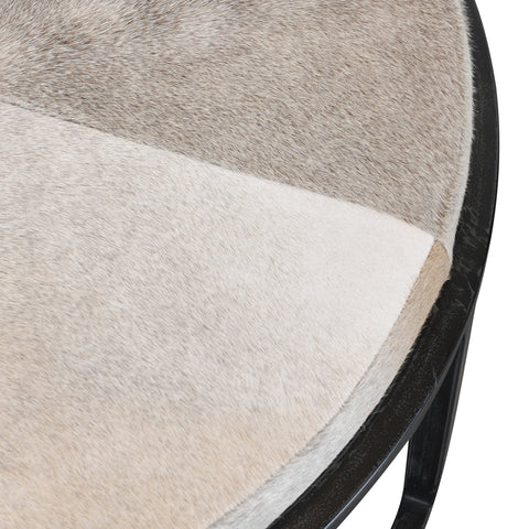 Classic Home Hayword Nesting Coffee Tables Set Of 2 Gray Hide Model 51011686