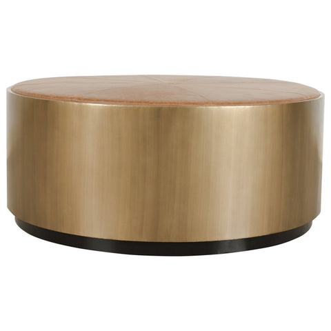 Classic Home Evan 40" Round Coffee Table With Casters Model 51011687
