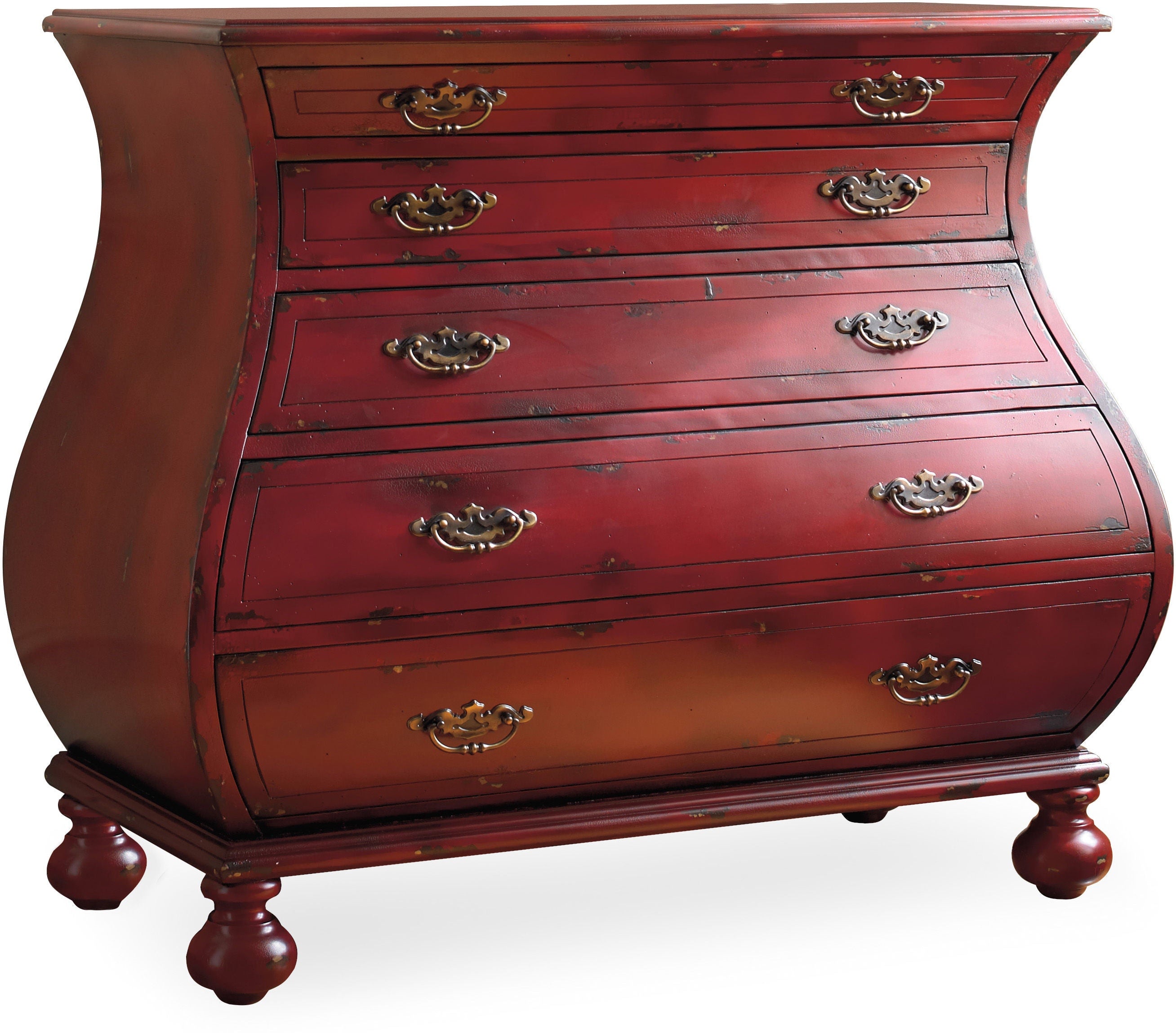 Hooker Furniture Living Room Red Bombe Chest