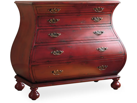 Hooker Furniture Living Room Red Bombe Chest