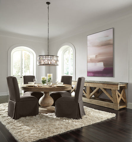 Classic Home Baldwin 60" Round Dining Table Model 51030240