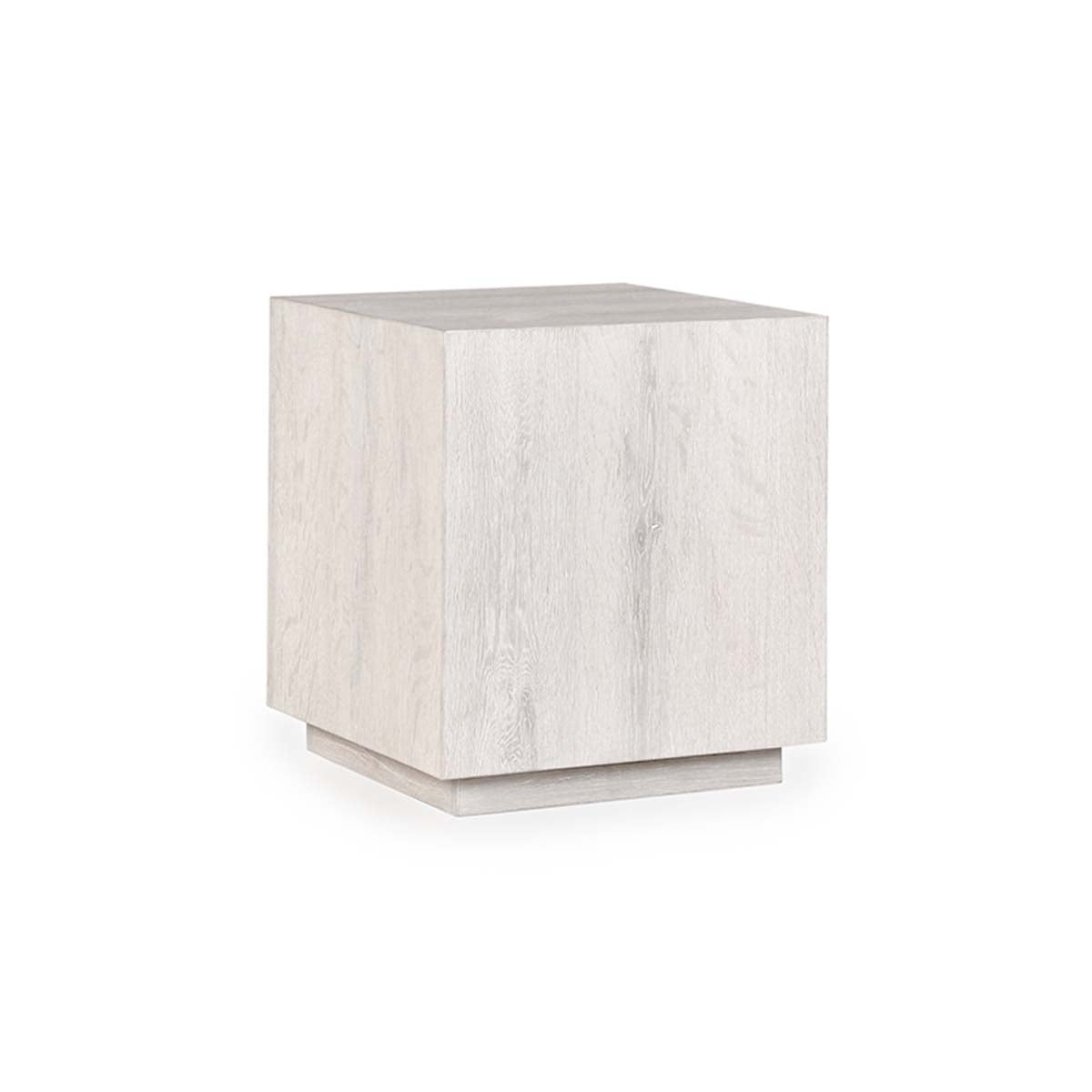Classic Home Layne 20" Square End Table White Wash Model 51031403