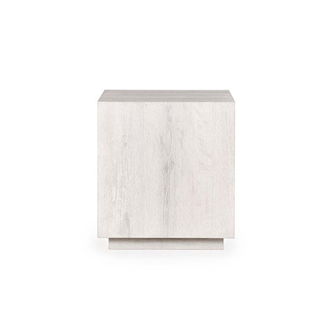 Classic Home Layne 20" Square End Table White Wash Model 51031403