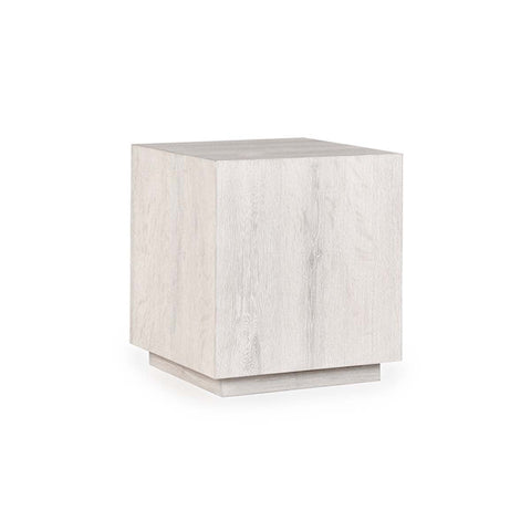 Classic Home Layne 20" Square End Table White Wash Model 51031403