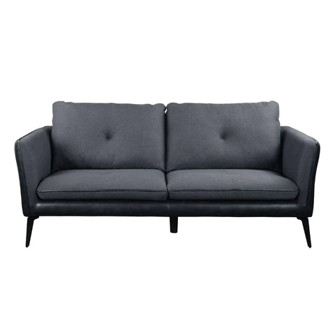 Harun Gray Fabric & PU Sofa Model 51490 By ACME Furniture