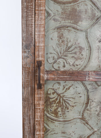 Classic Home Ogden 1Dr Cabinet Teal Model 52001810