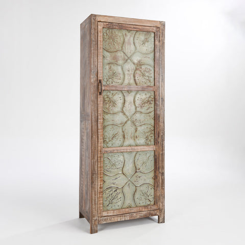 Classic Home Ogden 1Dr Cabinet Teal Model 52001810