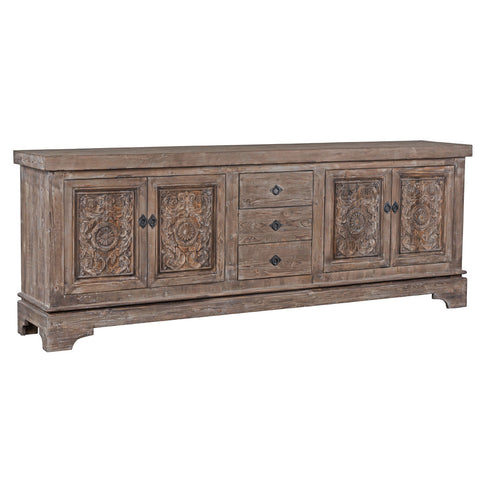 Classic Home Amita 3Dwr 4Dr Sideboard Brown Stone Model 52003548