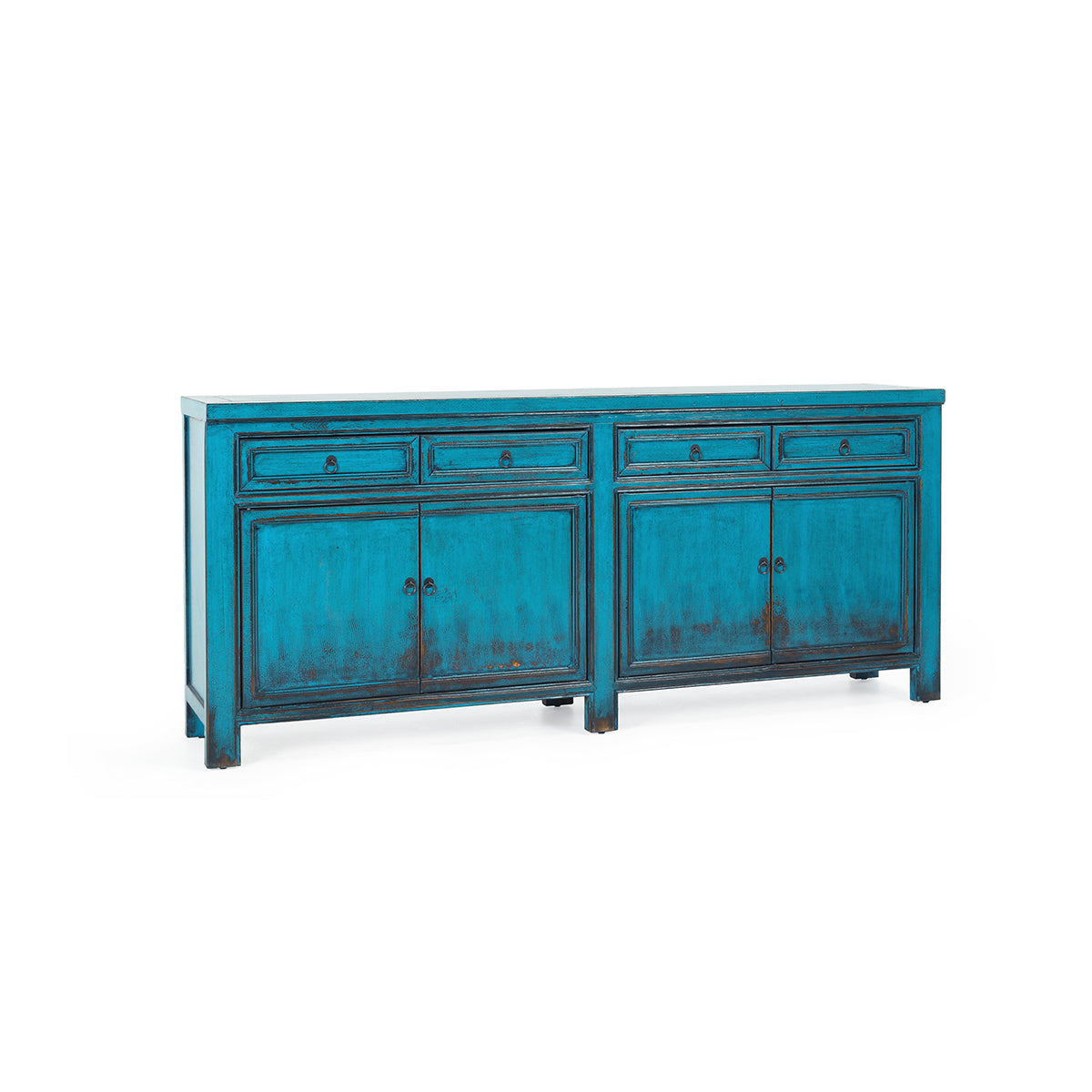 Classic Home Libbit 4Dwr 4Dr Sideboard Antique Blue Model 52003768