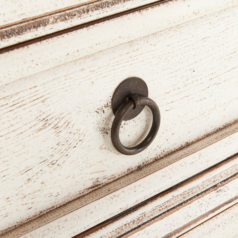 Classic Home Libbit 4Dwr 4Dr Sideboard Antique White Model 52004030