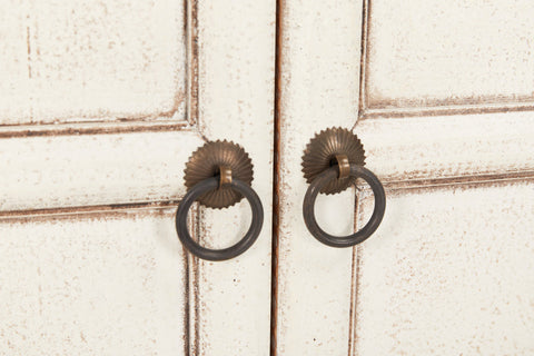 Classic Home Crafton 3Dwr 4Dr Sideboard Antique White Model 52004031