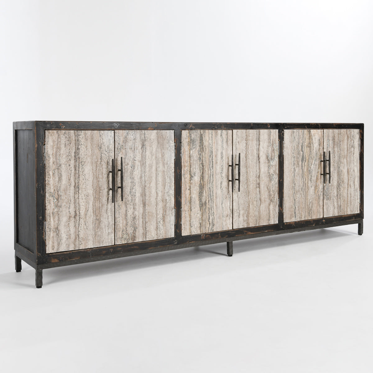 Classic Home Lisbon 6Dr Sideboard Black Model 52004515