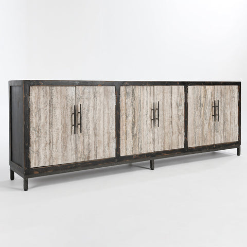 Classic Home Lisbon 6Dr Sideboard Black Model 52004515