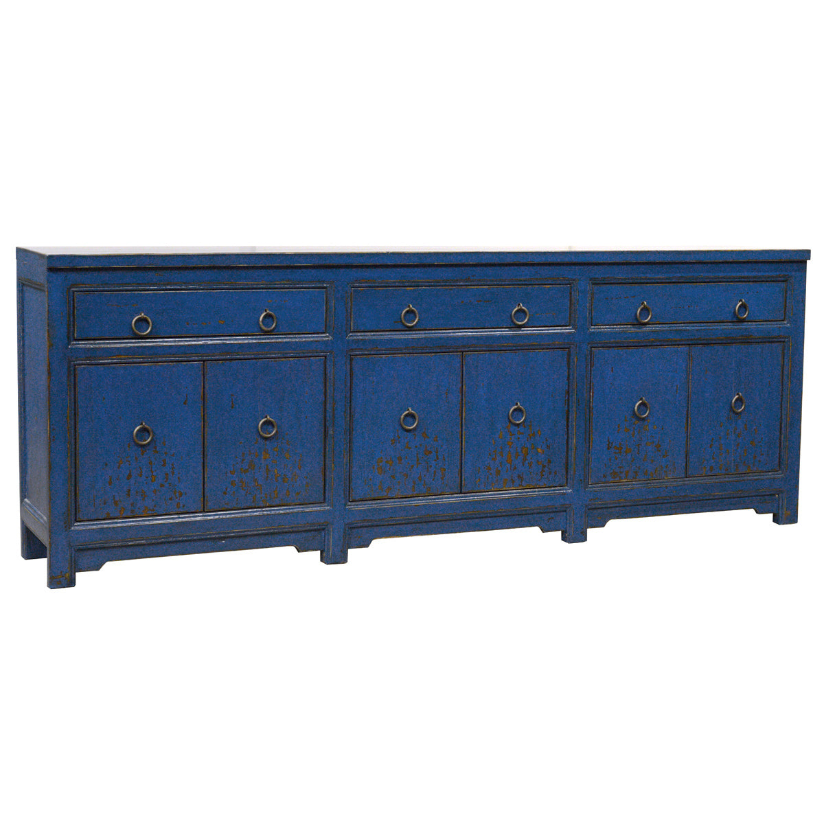 Classic Home Amherst 3Dwr 6Dr Sideboard Royal Blue Model 52004549