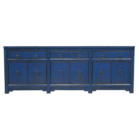 Classic Home Amherst 3Dwr 6Dr Sideboard Royal Blue Model 52004549